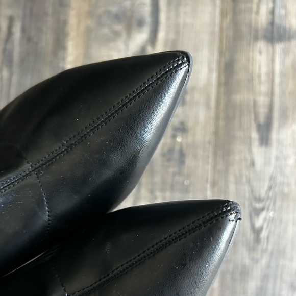EUC Adrianna Papell Black Ankle Boots Blck in Size 9 - Picture 11 of 12